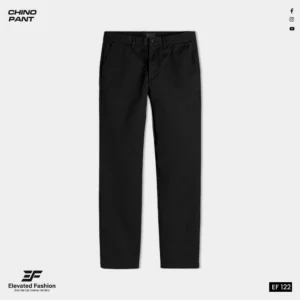 Elevated Fashion Gabardine Pant - (Black) - EF122 - Image 2