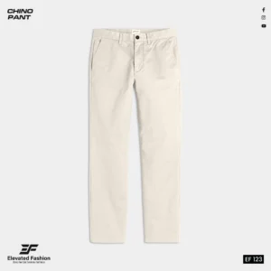 Elevated Fashion Gabardine Pant - (Cream) - EF123 - Image 2