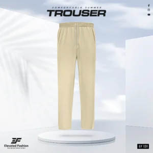 Premium Cotton Trouser- (Tan) - EF131