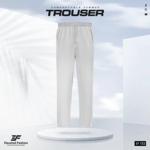 Premium Cotton Trouser- (Ash) - EF132