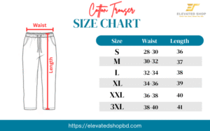 Double Cotton Trouser Combo - (Cream & Ash) - EF128/132 - Image 4