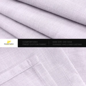 Triple Cotton Trouser Combo - (Cream, Light Purple & Ash) - EF128/129/132 - Image 3