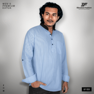 Premium Quality Katua- (White Stripe) - EF133