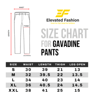 Premium  Gabardine Pant- Combo of 2 - (Deep Olive & Black) - EF-124/125 - Image 6